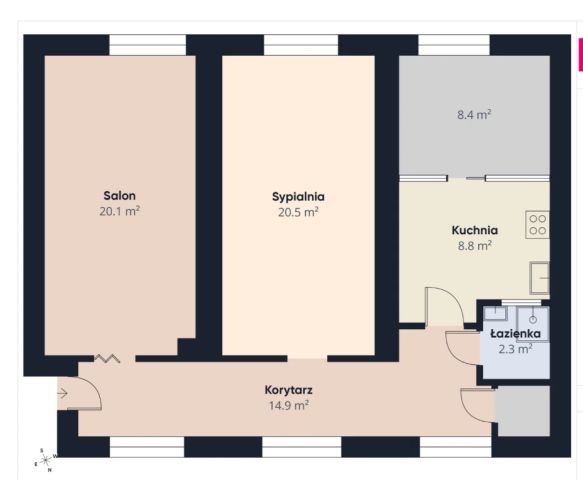 Mieszkanie na sprzedaż, 3 pokoje, 77 m², Świdnik