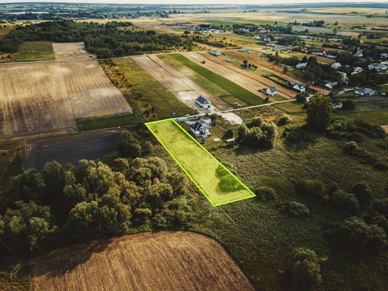 Działka rolno-budowlana Zawadówka, ul. Tęczowa. Zdjęcie 4