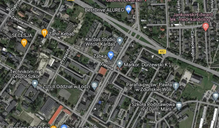 Nieruchomość komercyjna Zduńska Wola, ul. Jana Kilińskiego