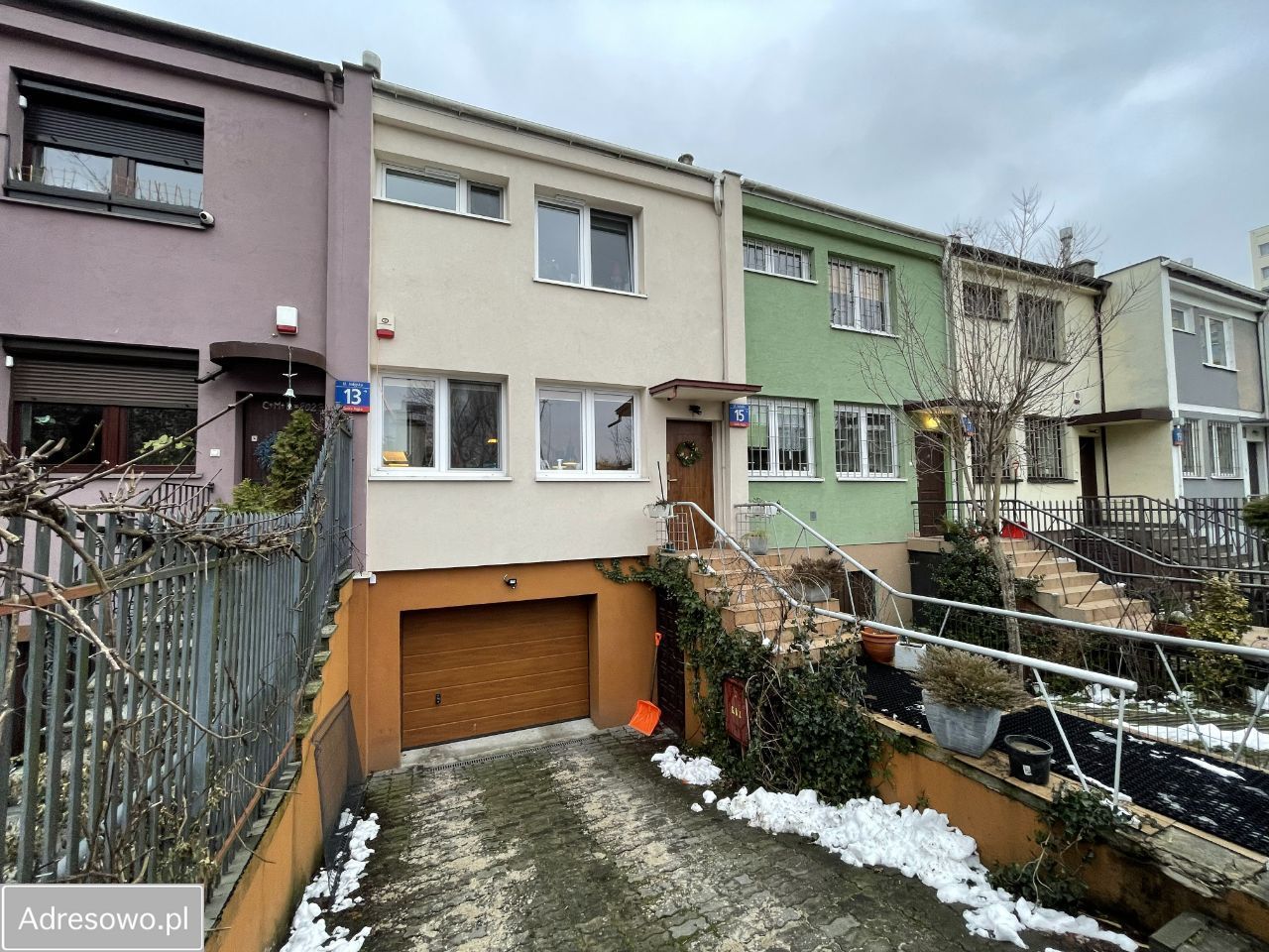 dom szeregowy, 5 pokoi Warszawa Saska Kępa, ul. Indyjska