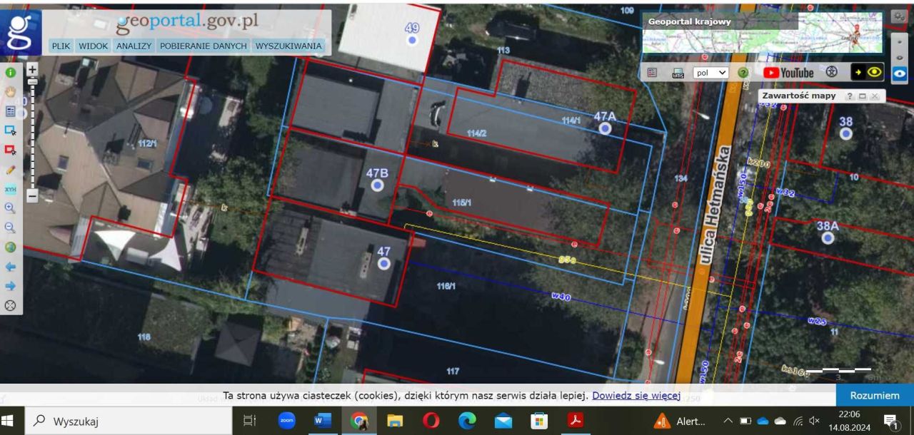 Działka budowlana Warszawa Praga-Południe, ul. Hetmańska