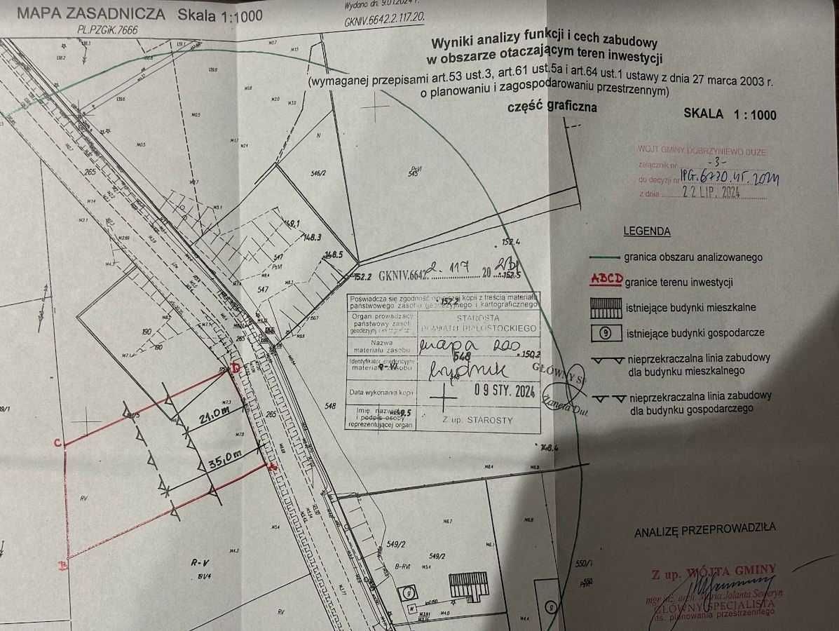 Działka budowlana Chraboły. Zdjęcie 4