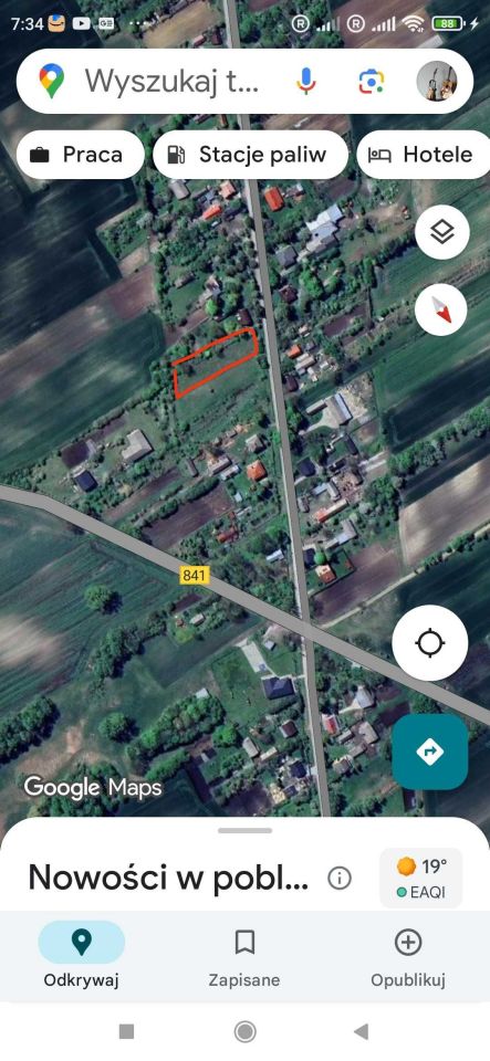 Działka budowlana Ochoża. Zdjęcie 2