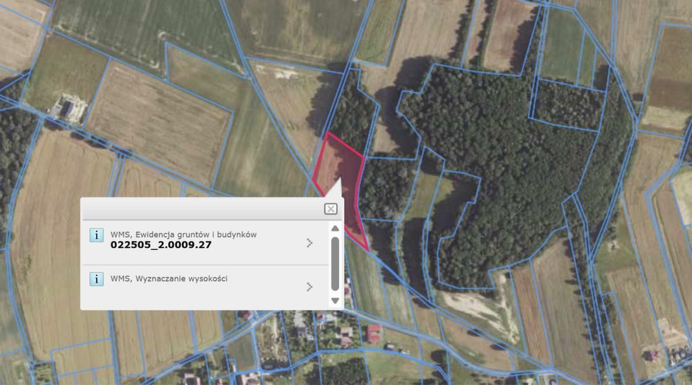 Działka rolna Studniska Dolne. Zdjęcie 5