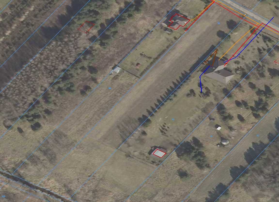 Działka rolno-budowlana Dąbrówka. Zdjęcie 2