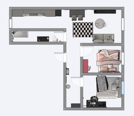 Mieszkanie 3-pokojowe Bytom Śródmieście, ul. Michała Drzymały