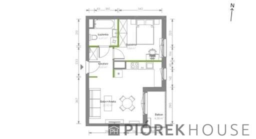 Mieszkanie 2-pokojowe Warszawa Bemowo, ul. Człuchowska. Zdjęcie 7