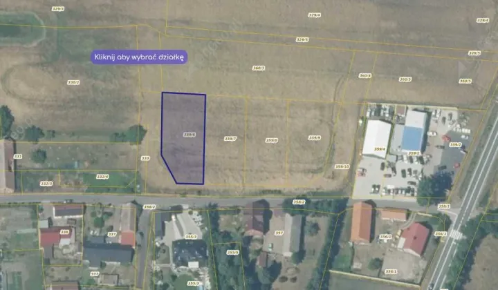 Działka budowlana Krzelów