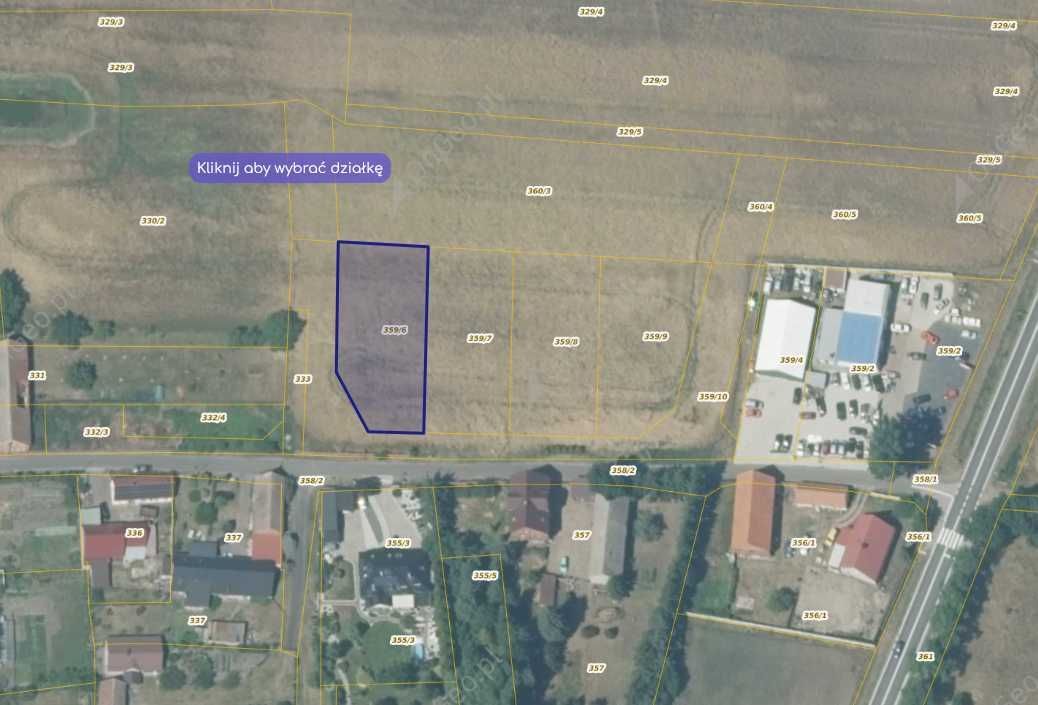 Działka budowlana Krzelów. Zdjęcie 1