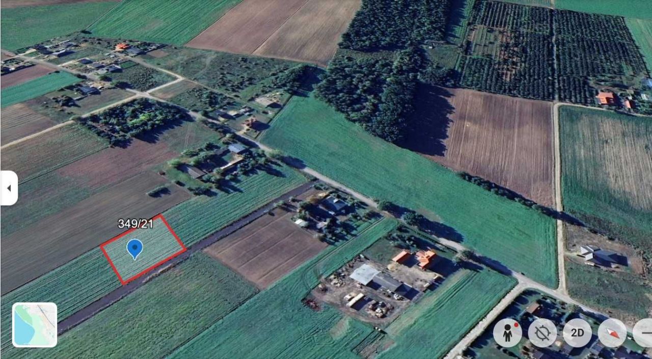 Działka budowlana Strobów. Zdjęcie 3