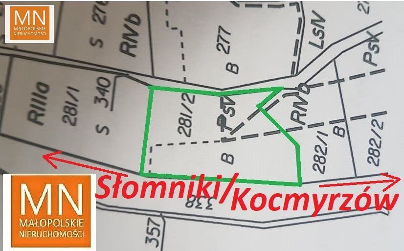 Działka inwestycyjna Wysiołek Luborzycki. Zdjęcie 6