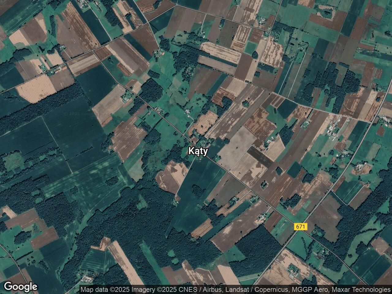 Działka rolna Kąty