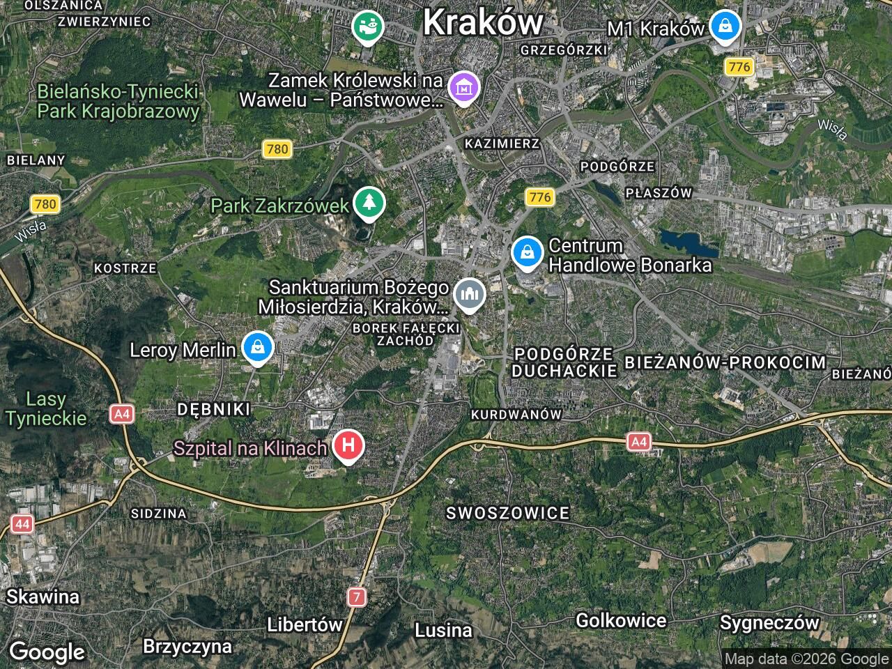 Działka budowlana Kraków Łagiewniki-Borek Fałęcki, ul. Waleriana Łukasińskiego. Zdjęcie 1