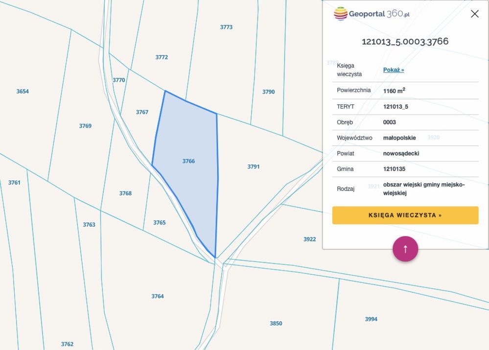 Działka rolna Łomnica-Zdrój. Zdjęcie 3