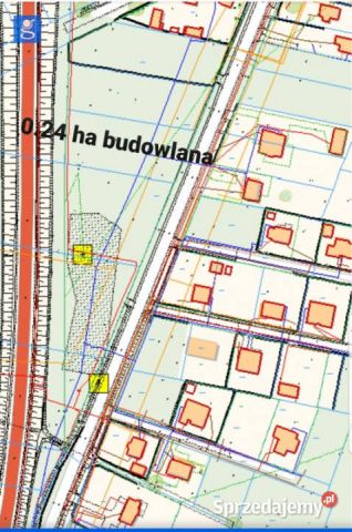 Działka budowlana Rzeczyca, ul. Radzyńska. Zdjęcie 1