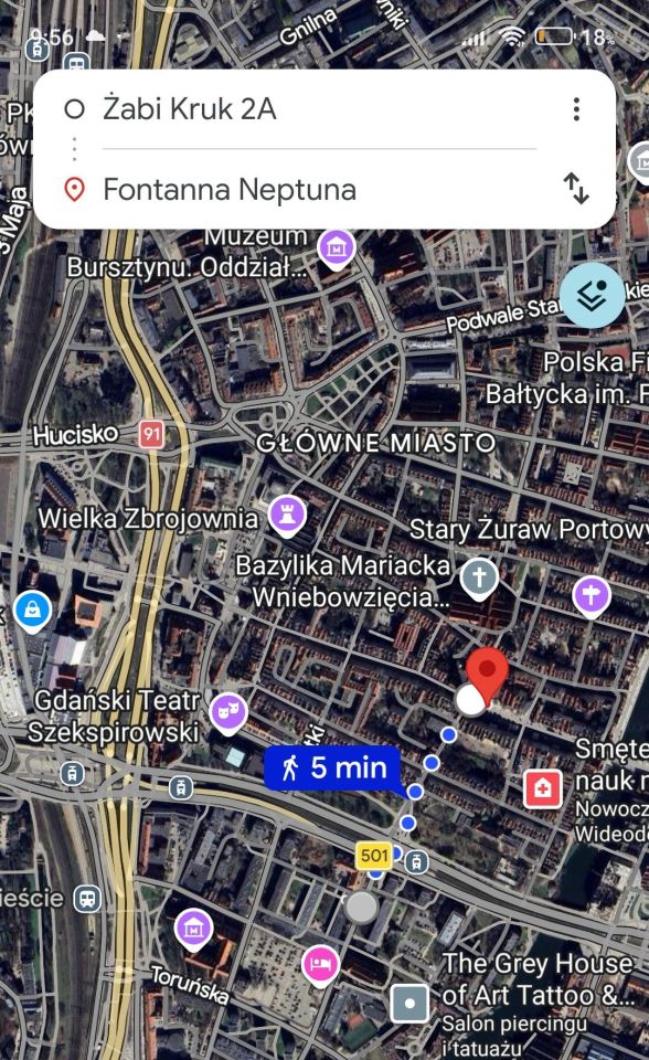 Mieszkanie 3-pokojowe Gdańsk Główne Miasto, ul. Żabi Kruk. Zdjęcie 10