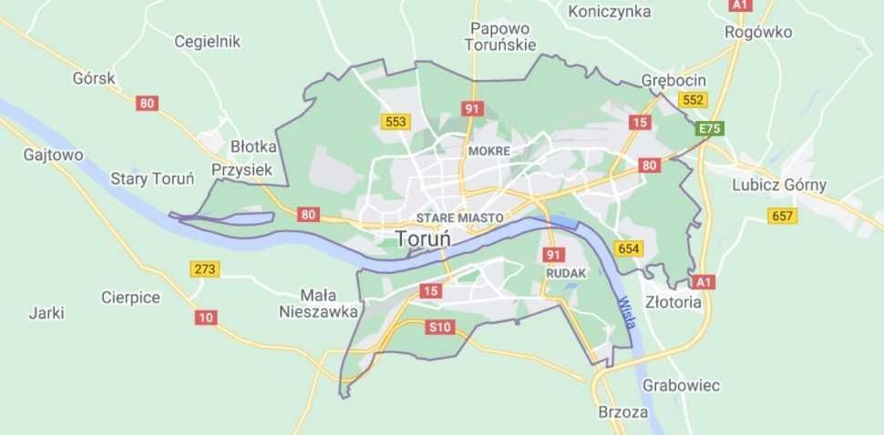 Działka inwestycyjna Toruń