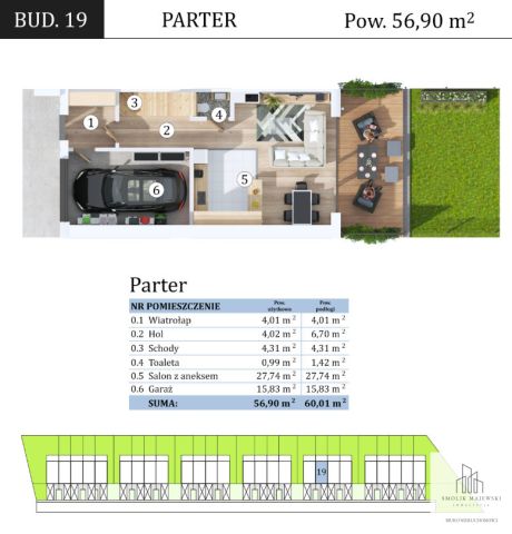 dom szeregowy, 4 pokoje Dobrzykowice, ul. Krótka. Zdjęcie 10