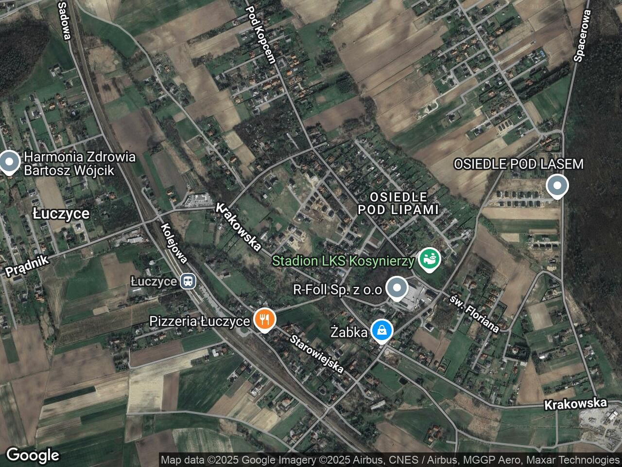 Działka budowlana Łuczyce, ul. Kwiatowa