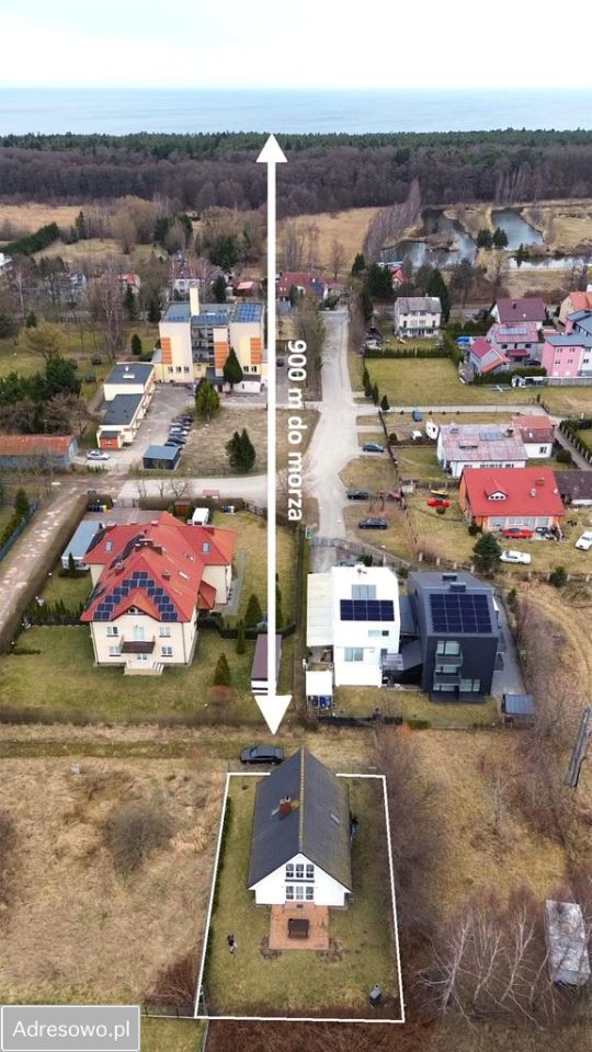 dom wolnostojący, 4 pokoje Mielno, ul. Spokojna. Zdjęcie 3