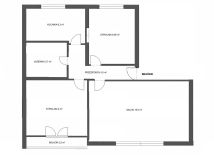 Mieszkanie 3-pokojowe Brzeg Dolny, ul. Joachima Lelewela. Zdjęcie 1