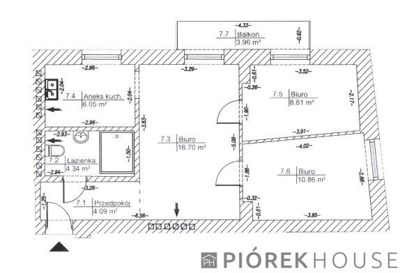 Mieszkanie 3-pokojowe Warszawa Mokotów, ul. Goraszewska. Zdjęcie 10