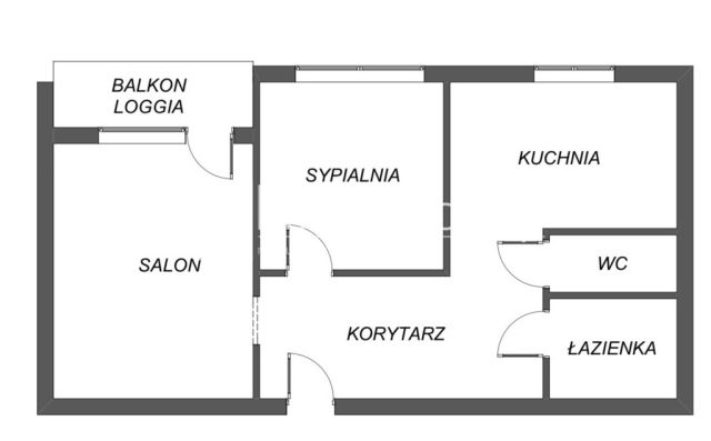 Mieszkanie 2-pokojowe Łódź, ul. Stanisława Czernika. Zdjęcie 15