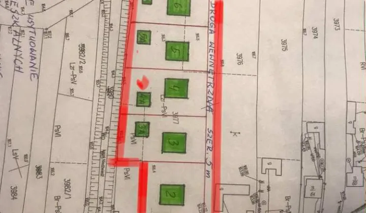 Działka budowlana Rudnik nad Sanem, ul. ks. Augustyna Kordeckiego