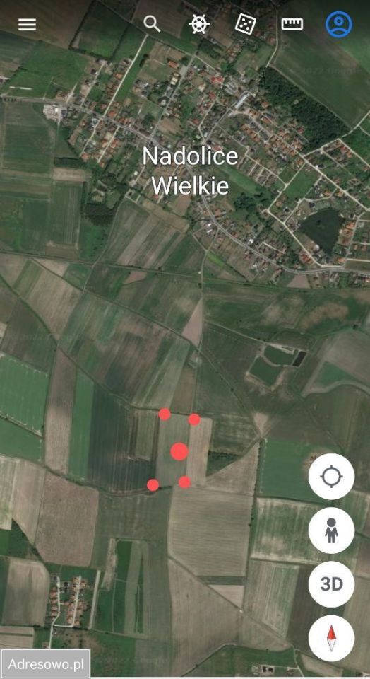 Działka rolna Nadolice Wielkie. Zdjęcie 2