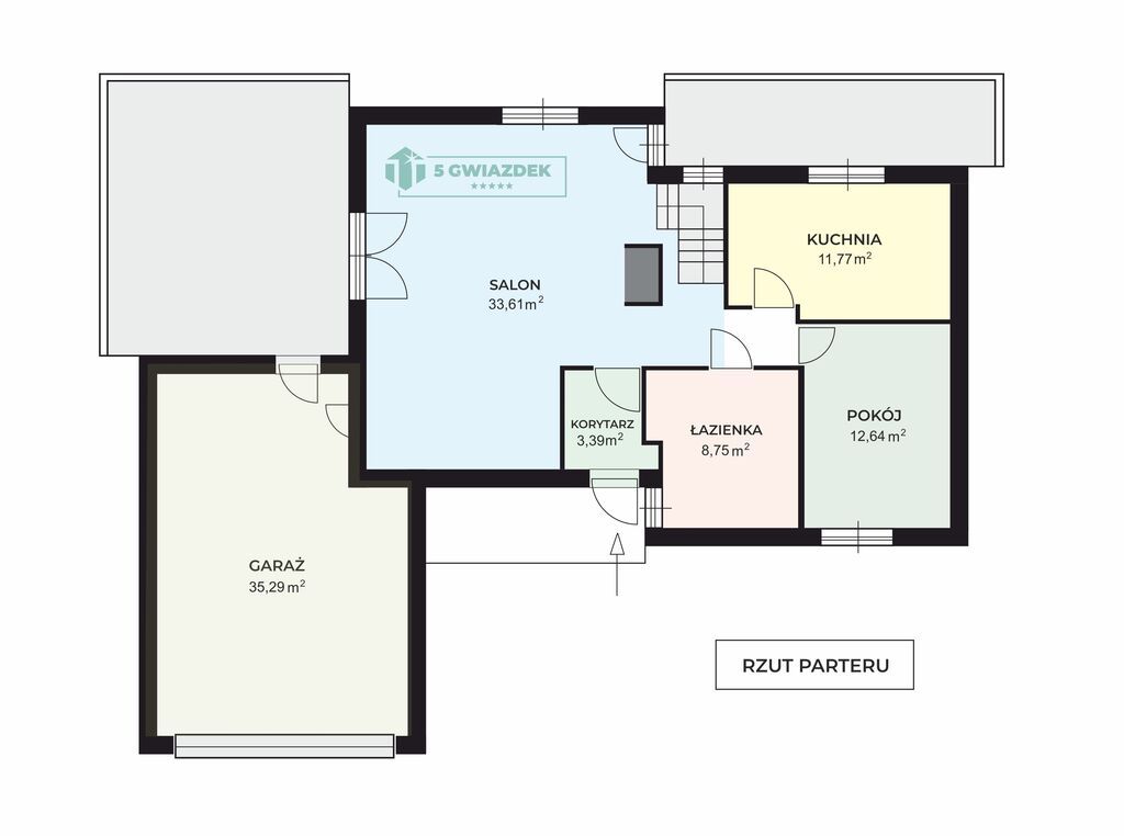 dom wolnostojący, 5 pokoi Szczecinek, ul. Marii Dąbrowskiej. Zdjęcie 39