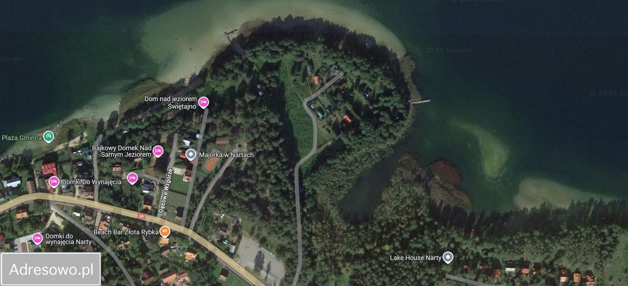 Działka inwestycyjna Narty