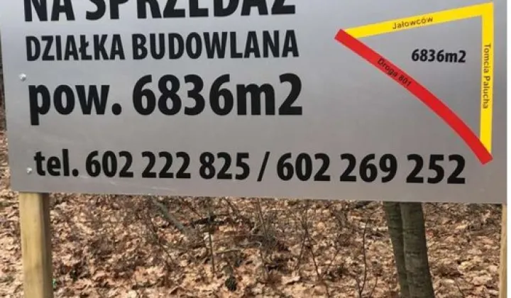 Działka budowlana Wilga Kolonia Wilga, Jawockow