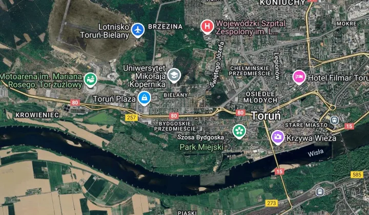 Mieszkanie 3-pokojowe Toruń Bydgoskie Przedmieście, ul. Juliana Fałata