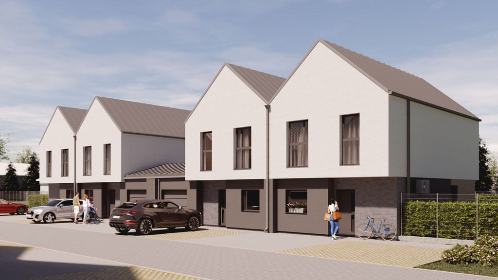 dom szeregowy, 4 pokoje Falenty Nowe. Zdjęcie 2