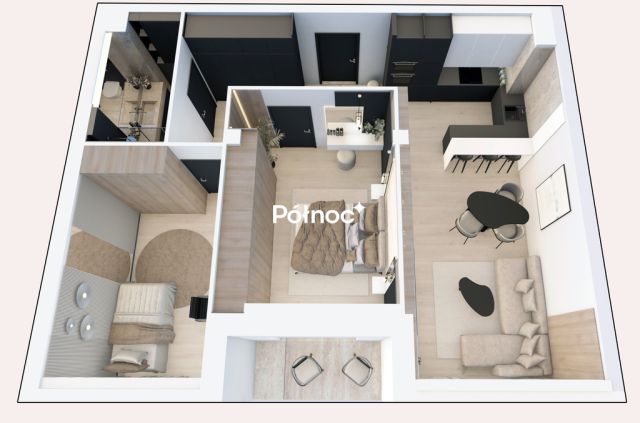 Mieszkanie 3-pokojowe Łomża, ul. Ogrodowa. Zdjęcie 3