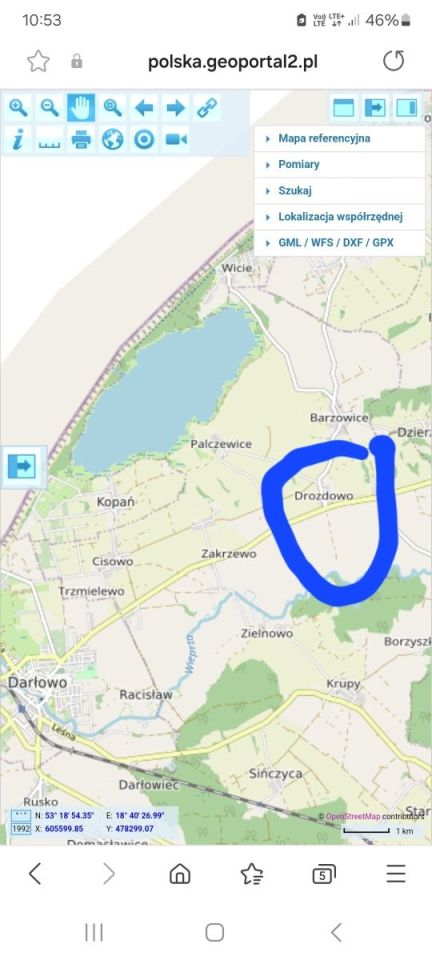 Działka budowlana Drozdowo. Zdjęcie 2