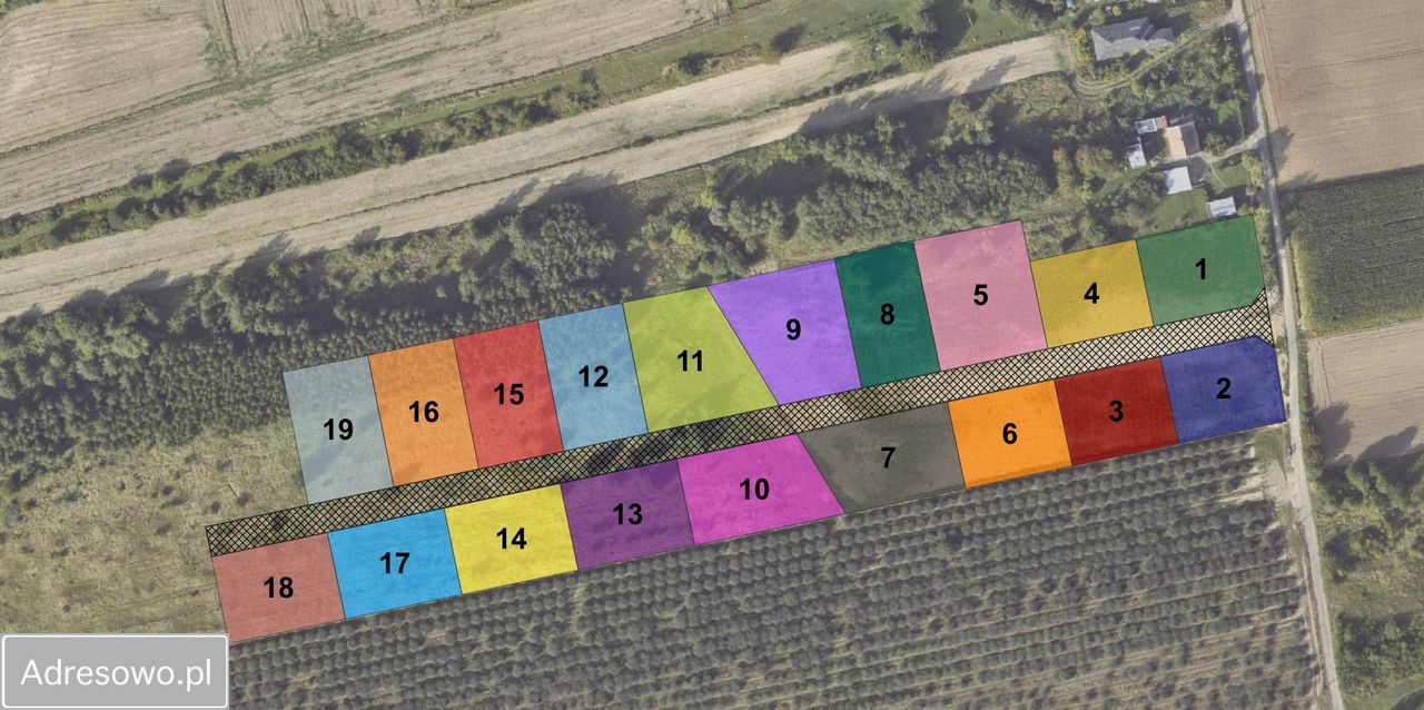 Działka budowlana Ostrowiec Świętokrzyski, ul. Dąbrówki. Zdjęcie 3