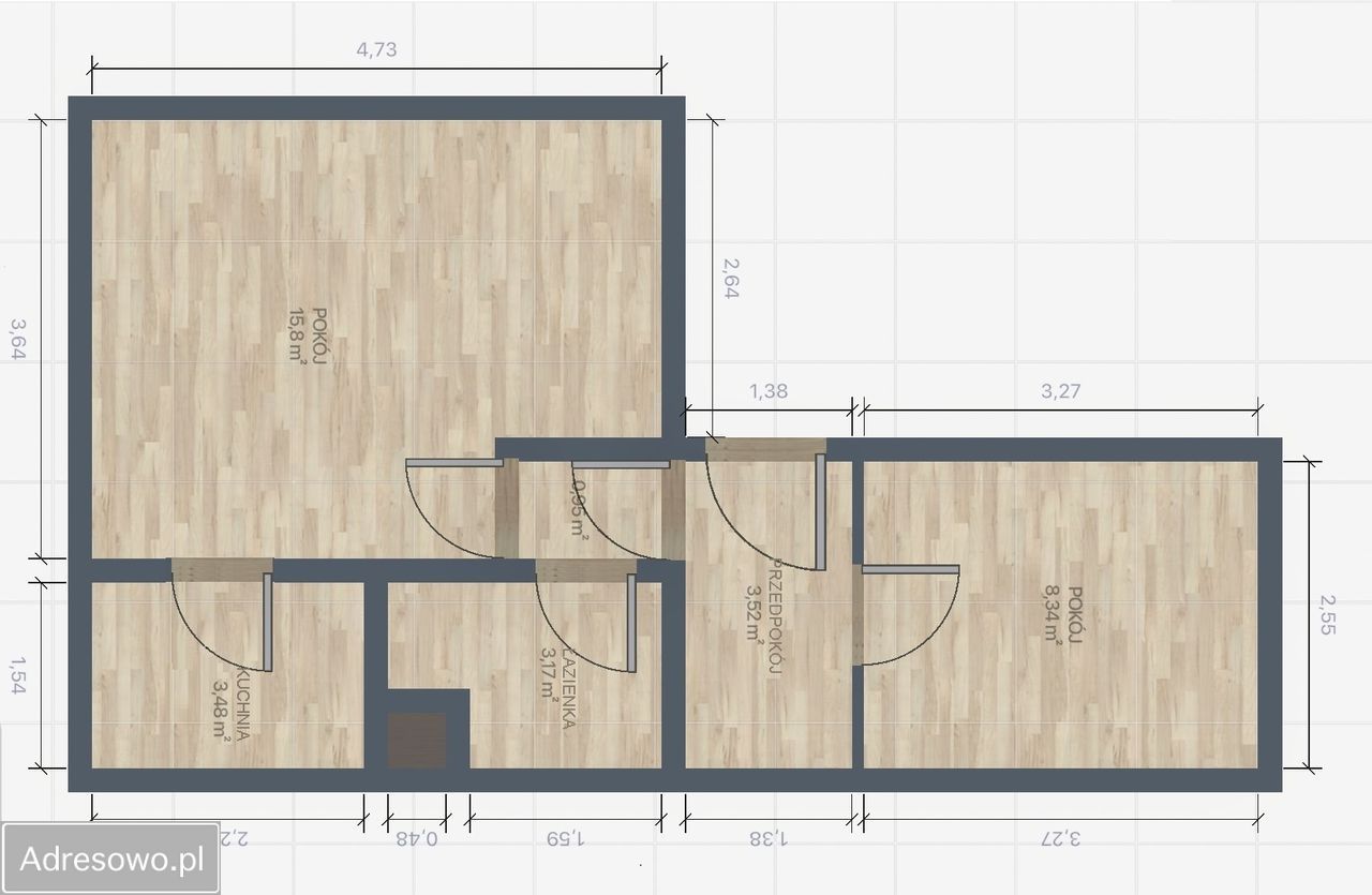 Mieszkanie 2-pokojowe Łowicz, os. Marii Konopnickiej. Zdjęcie 17