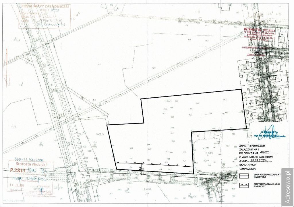 Działka budowlana Nidzica, ul. Dubieńska. Zdjęcie 4