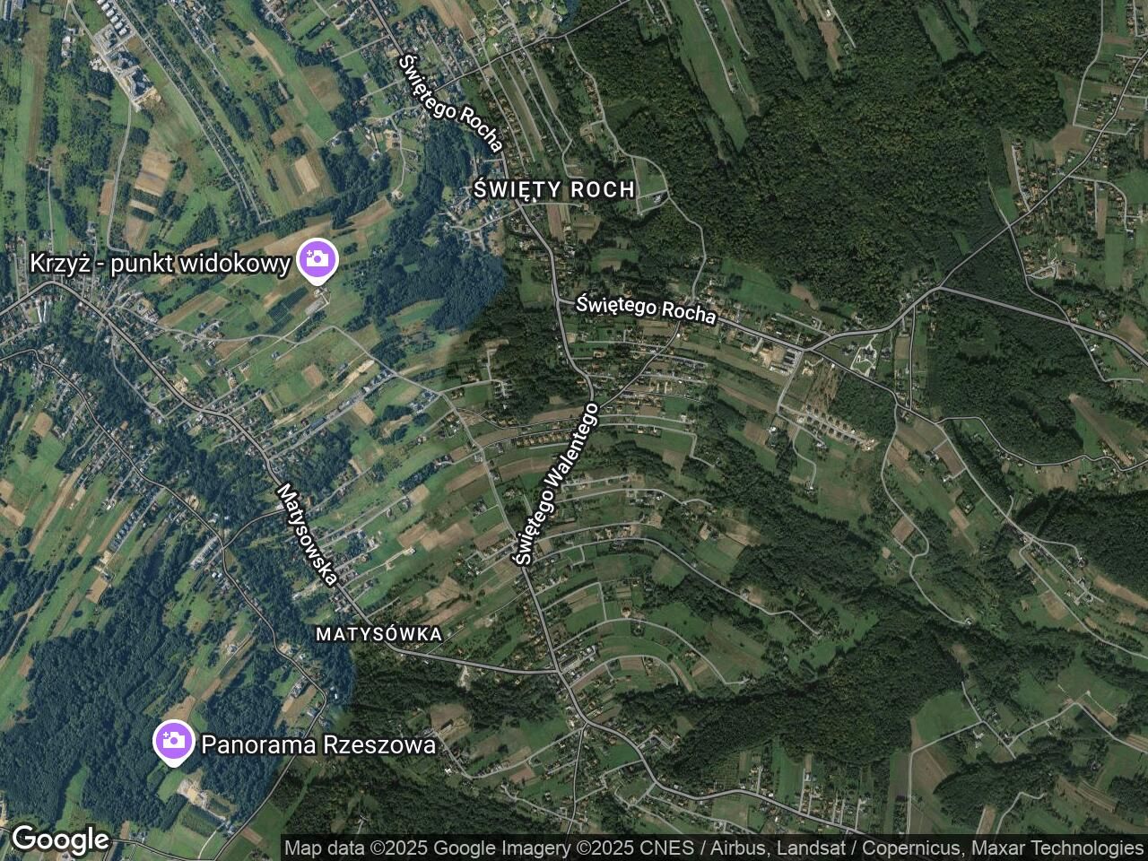 Działka budowlana Rzeszów, ul. św. Walentego