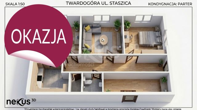 dom wolnostojący, 6 pokoi Twardogóra. Zdjęcie 1