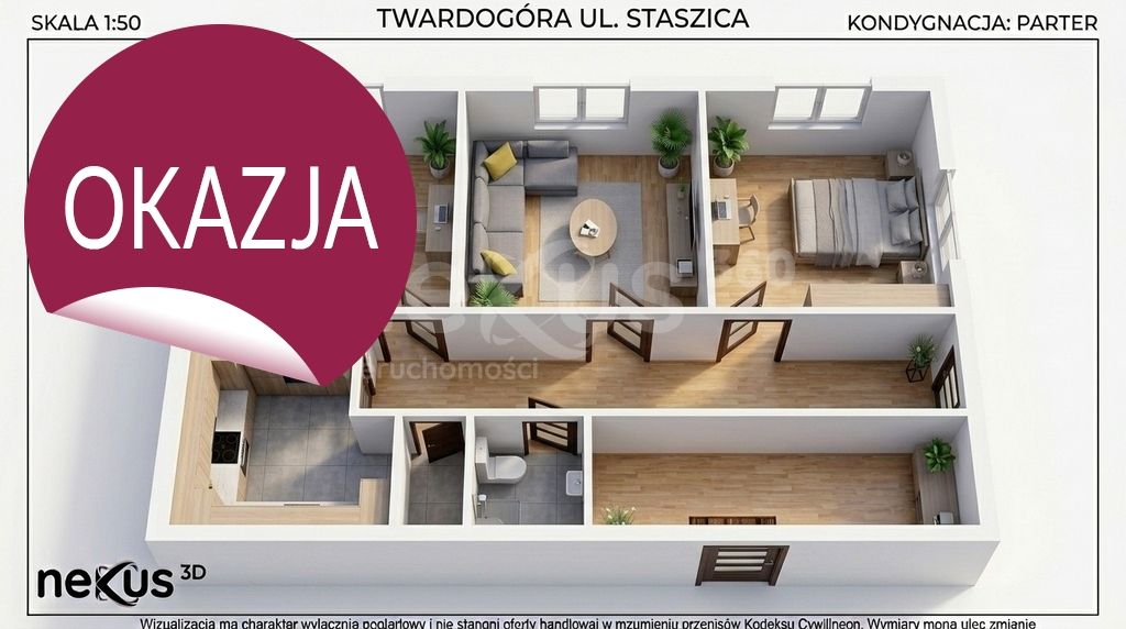 dom wolnostojący, 6 pokoi Twardogóra. Zdjęcie 1