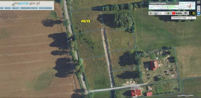 Działka budowlana Łabno. Zdjęcie 1
