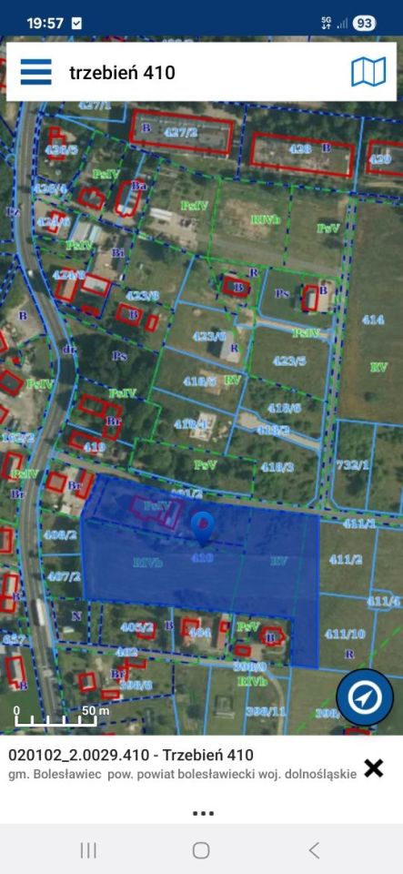 Działka budowlana Trzebień. Zdjęcie 2