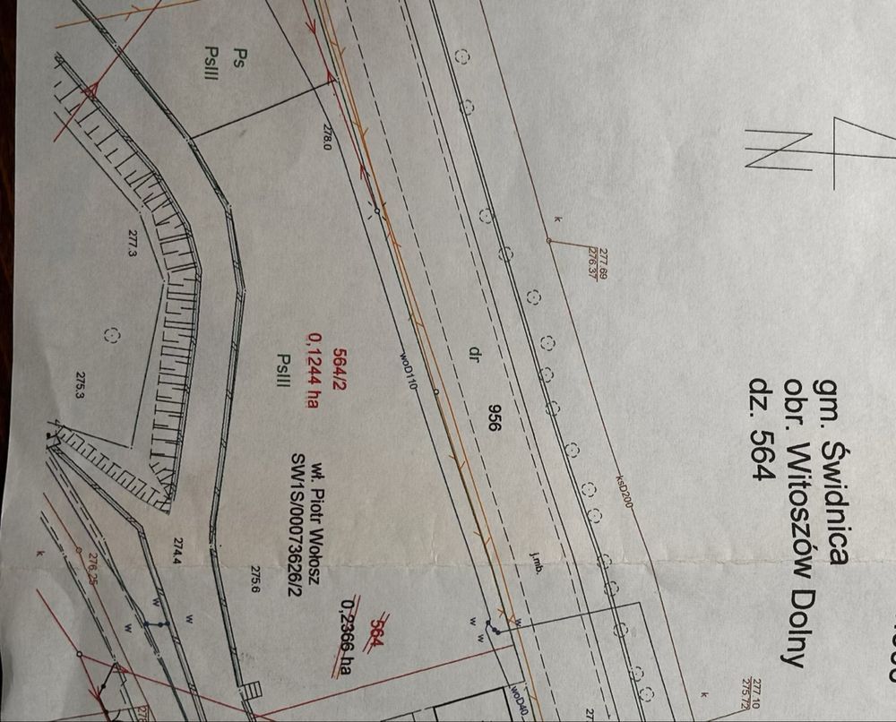 Działka budowlana Witoszów Dolny. Zdjęcie 4