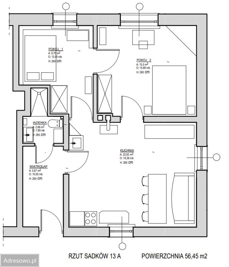 bliźniak, 3 pokoje Sadków. Zdjęcie 19