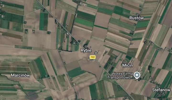 Działka rolna Rybie
