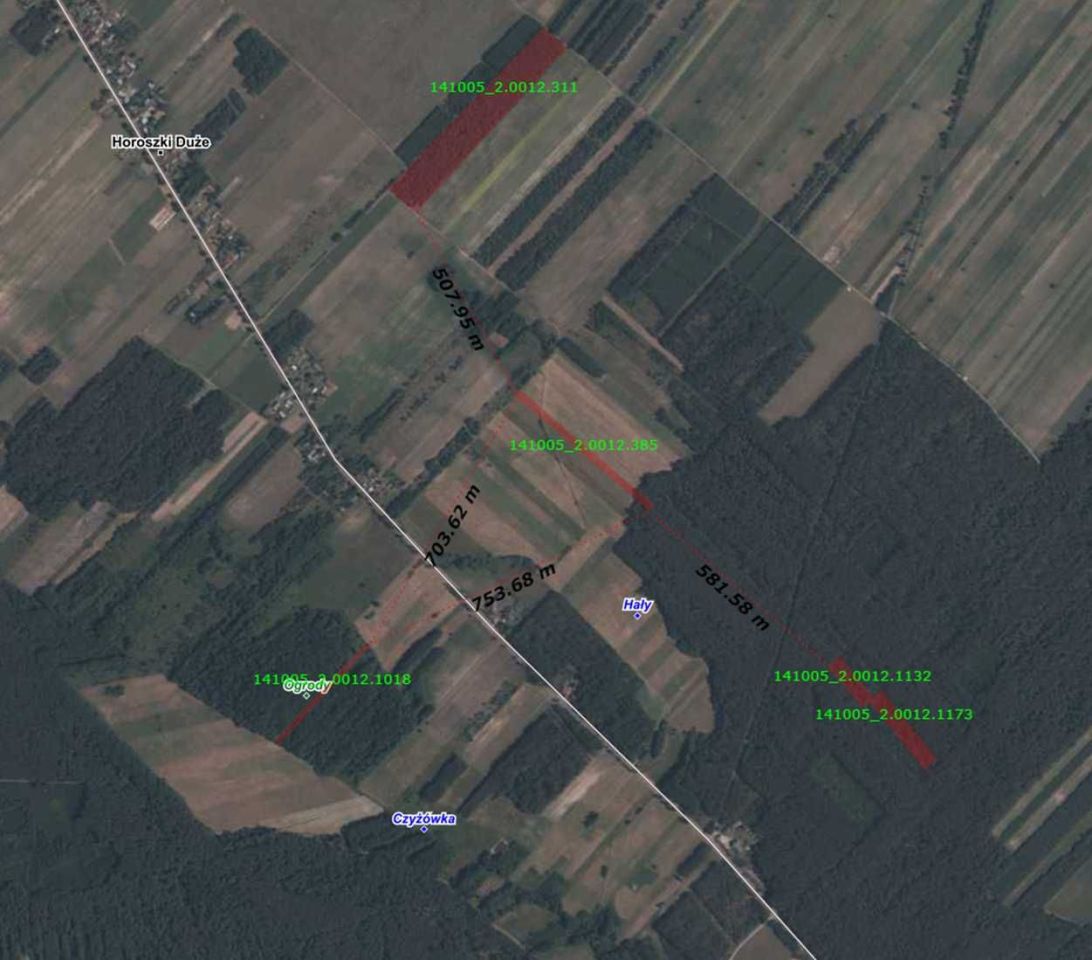 Działka rolna Horoszki Duże. Zdjęcie 4