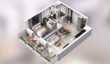 Mieszkanie 2-pokojowe Warszawa Praga-Południe, ul. Chodakowska