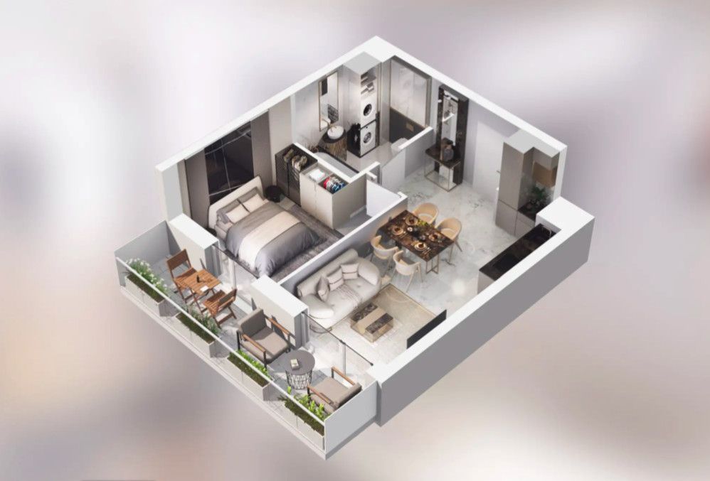 Mieszkanie 2-pokojowe Warszawa Praga-Południe, ul. Chodakowska. Zdjęcie 6